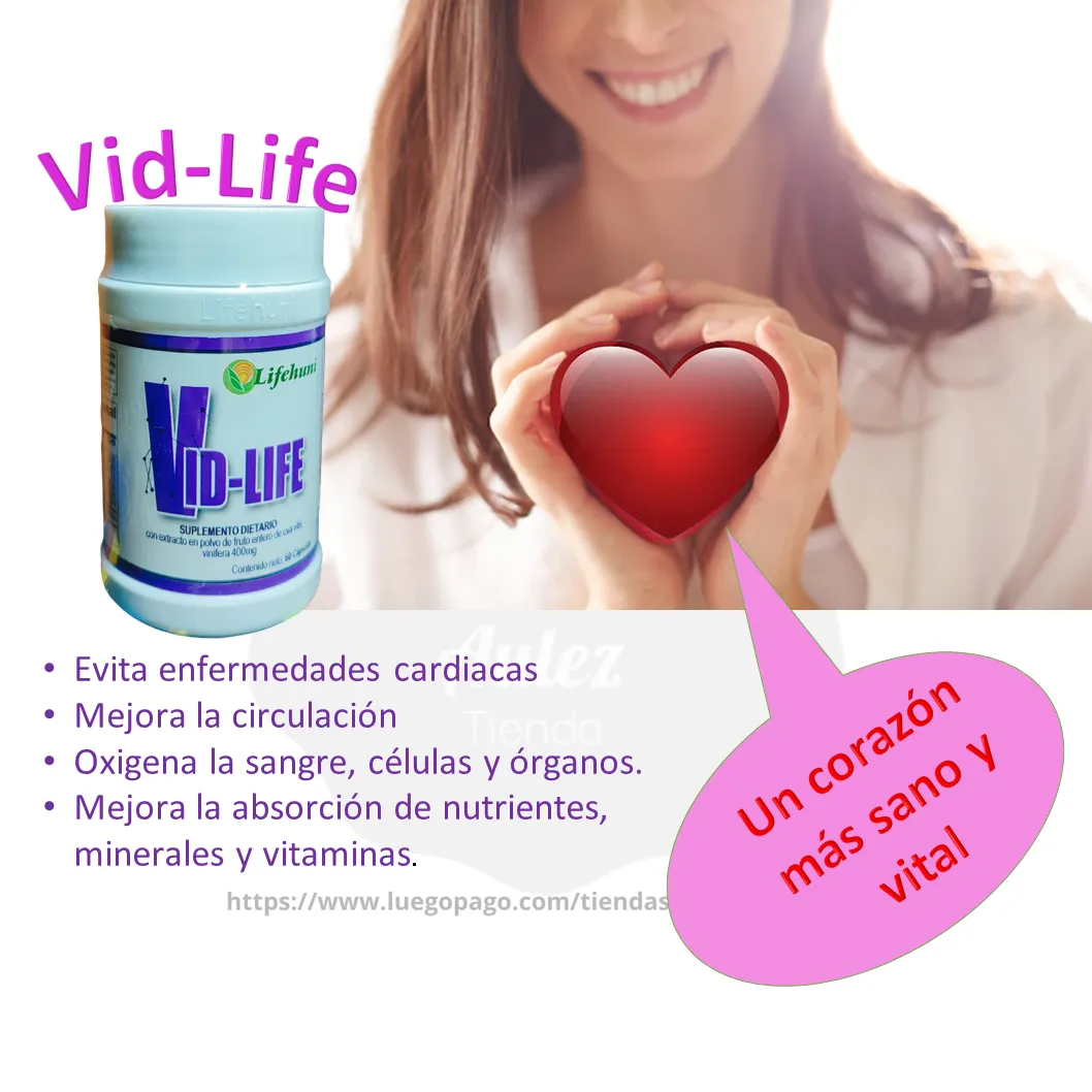 Vid-Life Cuida Tu Corazón Y Mejora Tu Circulación LIFEHUNI